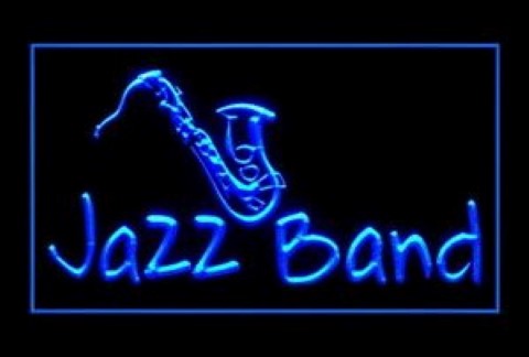 Jazz Band 2 LED Neon Sign